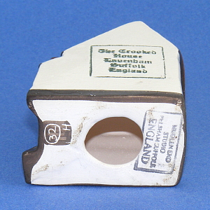 Image of Mudlen End Studio model No 32 The Crooked House with side stamp